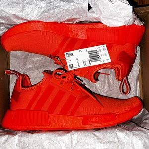 ADIDAS ORANGE FLOOD WOMENS RUNNING SHOES NMD_R1W NEW W/TAGS SIZE 10